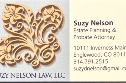 Suzy Nelson Law - Business Card